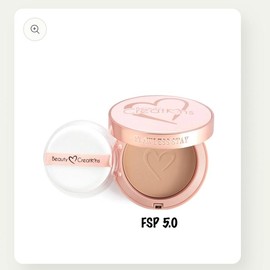 beauty creations FLAWLESS STAY POWDER FOUNDATION Concealer Makeup Compact Contour Coverage Radiant - Color: FSP 5.0