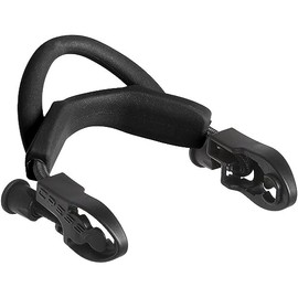 Cressi EBS Straps Maui Black (2pcs) - Pair of EBS Straps for Maui Fins, Black, One Size, Unisex