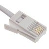 kenable 4 Wire BT Plug to RJ11 Crossover Telephone Cable