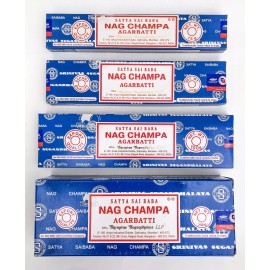 Satya Nag Champa Incense Sticks Blue Box Pick 15 40 100 250 gms - Fresh Stock !! - 40 grams