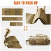 2win2buy Shooting Mat with Elbow Wings, Extra Large Hunting Shooting