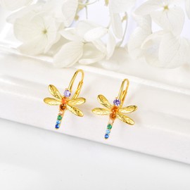 KINGWHYTE Cat Earrings, 925 Sterling Silver Panda Mermaid Earrings, Cute Animal Children's Stud Earrings, Jewellery, Girls Animal Earring Jewellery, Sterling Silver, Not known.