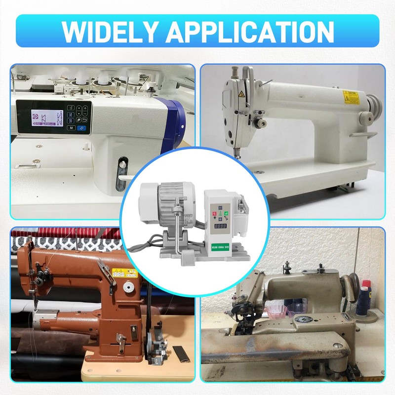 Servo Motor Sewing Machine,Brushless Servo Motor with Controller and Foot
