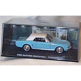 universal hobbies JAMES B0ND 007 thunderball ford mustang convertible film scene car 1:43 scale diecast model