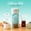 HyperChiller EHC824 Iced & Hot Coffee Maker, Adjustable Flow/Strength Lever,