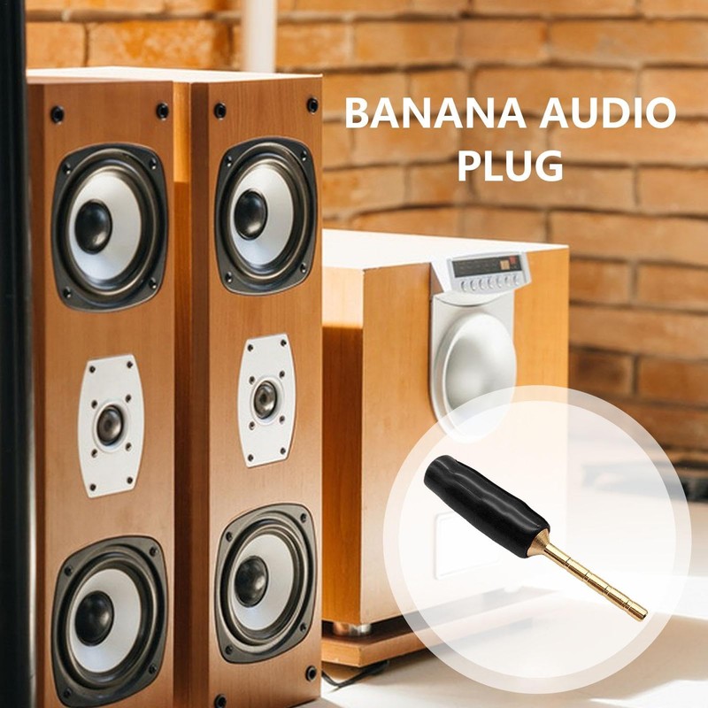 Banana Plugs | 2MM Speaker Plugs Gold Plated Banana Plug