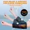 KTQUICK Adjustable Elbow Support with Rotary Knob, Elbow Bandages Men