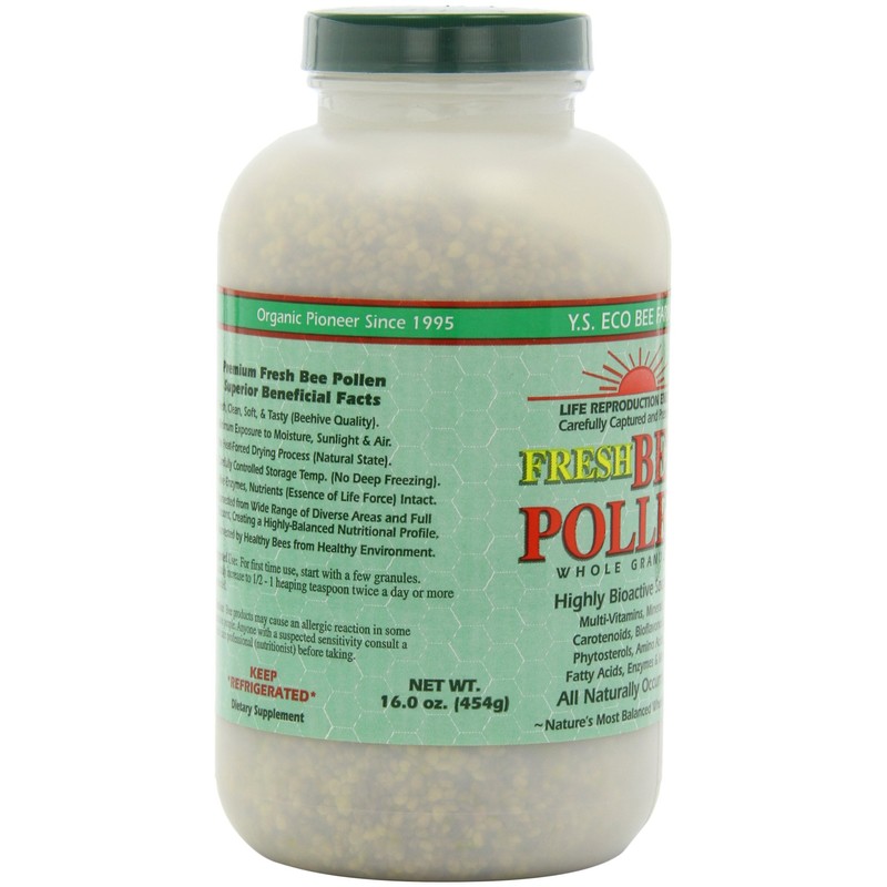 Fresh Bee Pollen Whole Granules - 16 oz. - Granules