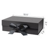 DaiUni DaiUni 10.5"X7.5"X3.1" Black Magnetic Gift Box with Lid and