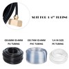 Hourleey Garden Hose Adapter, Brass Standard 3/4" Female Thread to