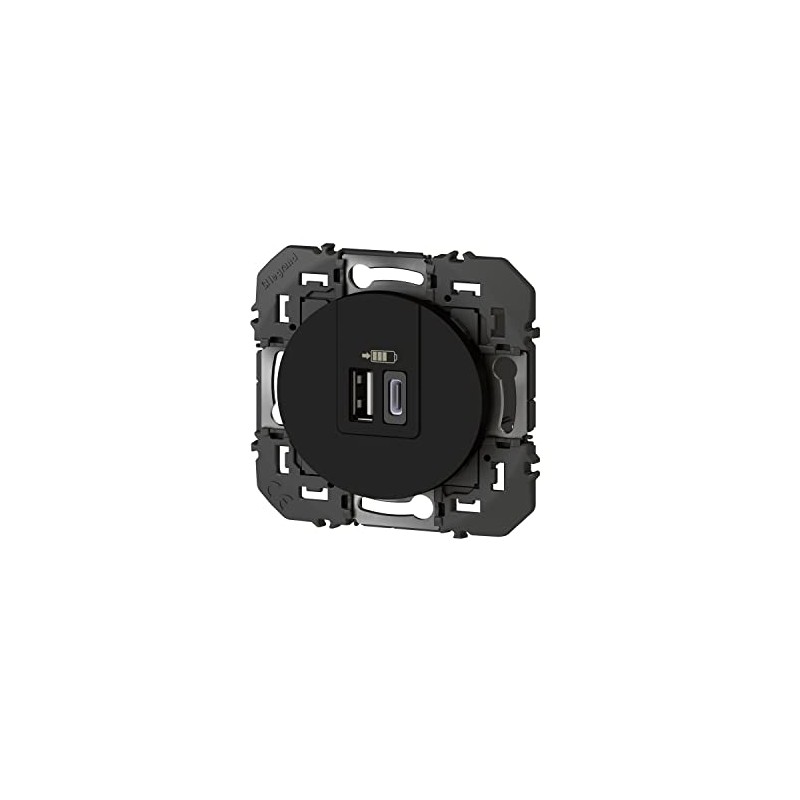 LEGRAND - Double Socket USB-A + USB-C 3A/15W Dooxie -