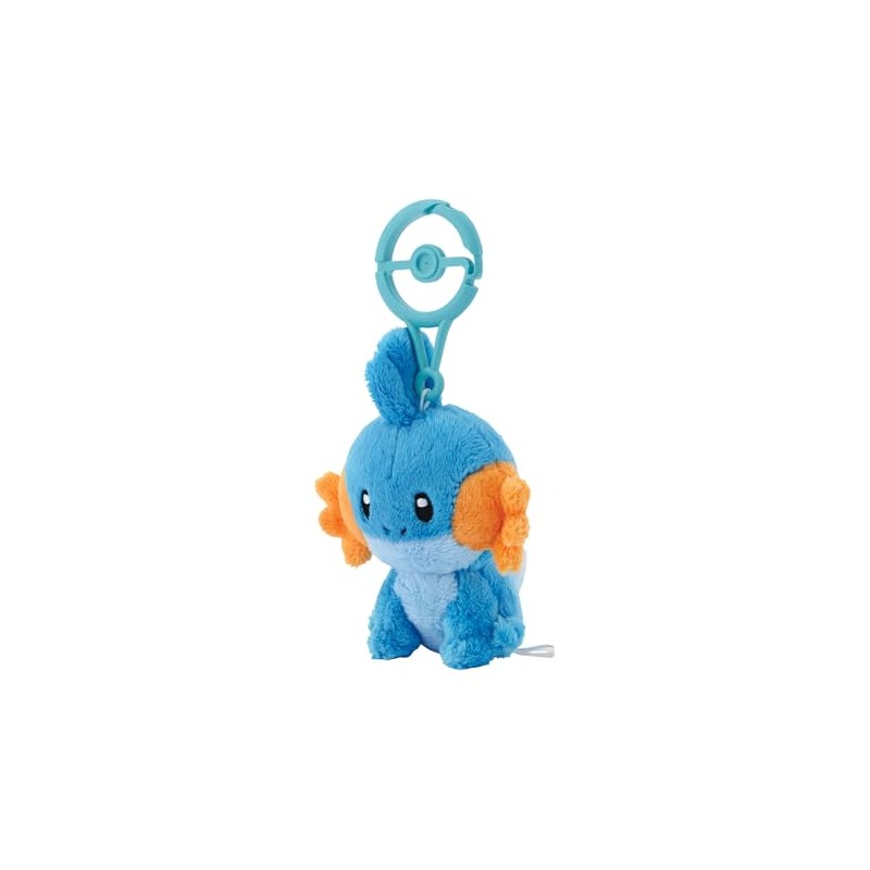 Pokémon Center Original Mudkip Plush Charm with Keychain Strap