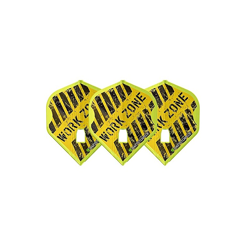 L-Style Champagne Flight Kami Work Zone Standard Colour Neon Yellow