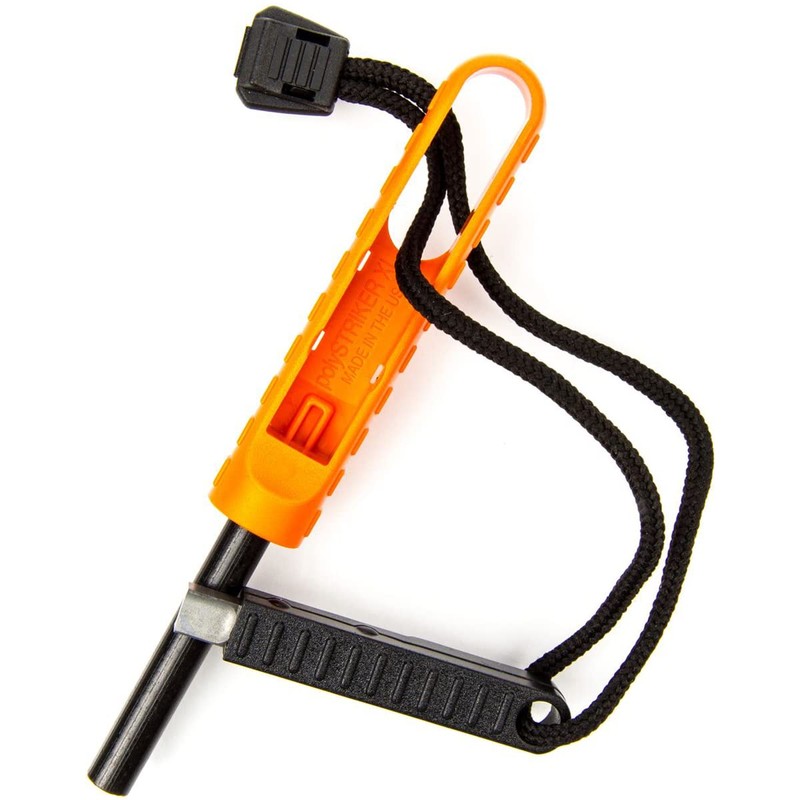 EXOTAC - polySTRIKER XL Ferrocerium Fire Starter with Snap-in Striker