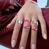 Smart Health Ring Sleep Monitor IP68 Waterproof Metal Activity Tracker