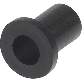 The Hillman Group 58075 0.556 O.D. Nylon Flanged Bushing, Number-3/8, 12-Pack, Black