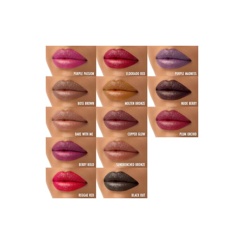 Black Radiance Perfect Tone Lip Color Black Out