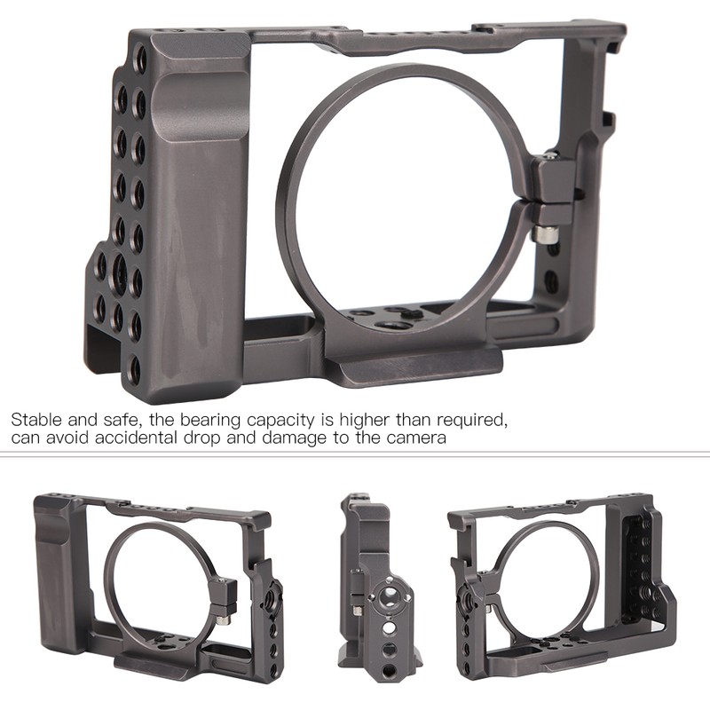 Aluminium Alloy CNC Precision Machining Photography Camera Cage Rich Extension