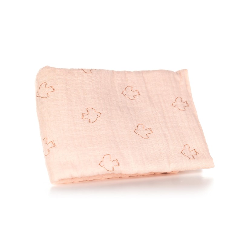 baginska 100% Oeko-Tex Cotton Square Baby Nappies - 3 Muslin
