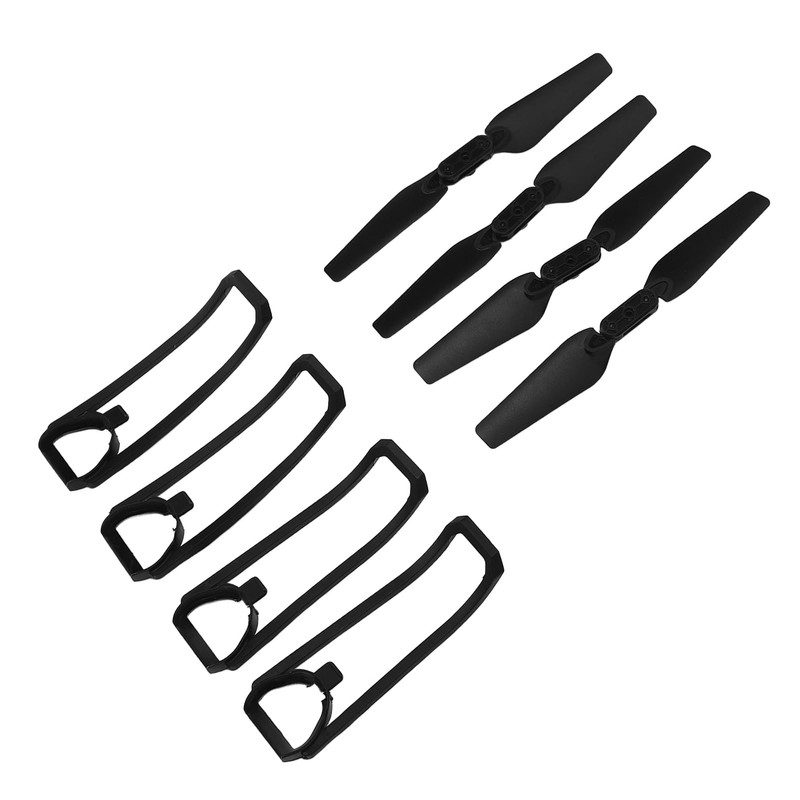 Drfeify Folding Drone Replacement Parts Propeller Protective Covers with Charging