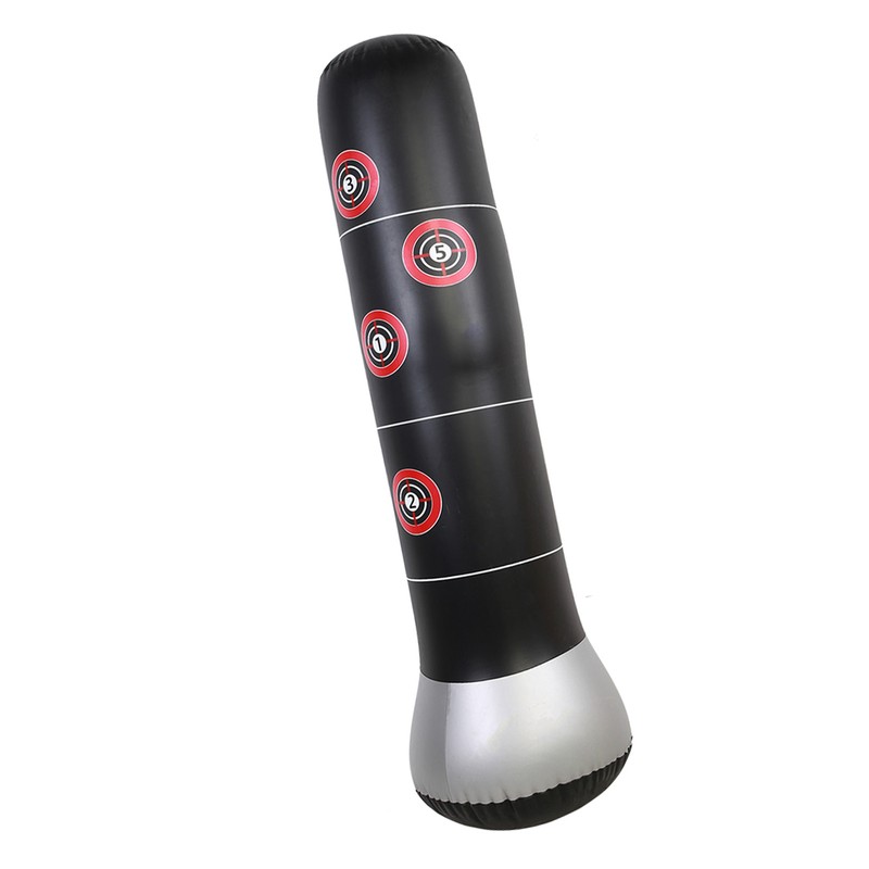 Inflatable Boxing Punching Kick Training Tumbler Bop Bag with Air