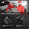 A-Premium Engine Motor Mount and Transmission Mount Kit Compatible with