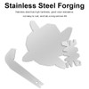 Smgda Drill Bit Angle Gauge, Stainless Steel 118 Degree Angle