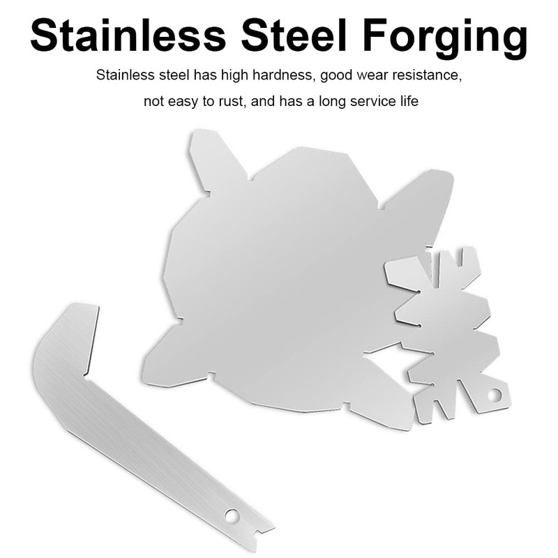 Smgda Drill Bit Angle Gauge, Stainless Steel 118 Degree Angle