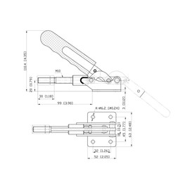 Clamp Tech Toggle Clamp CH-31501