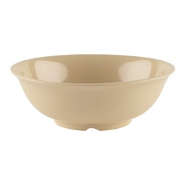 G.E.T. M-811-S-EC Round Melamine Serving Bowl, 1 Quart, Tan (Set of 12)