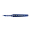 Pilot V7 Hi-Tecpoint Refillable Pen - Blue (Pack of 10)