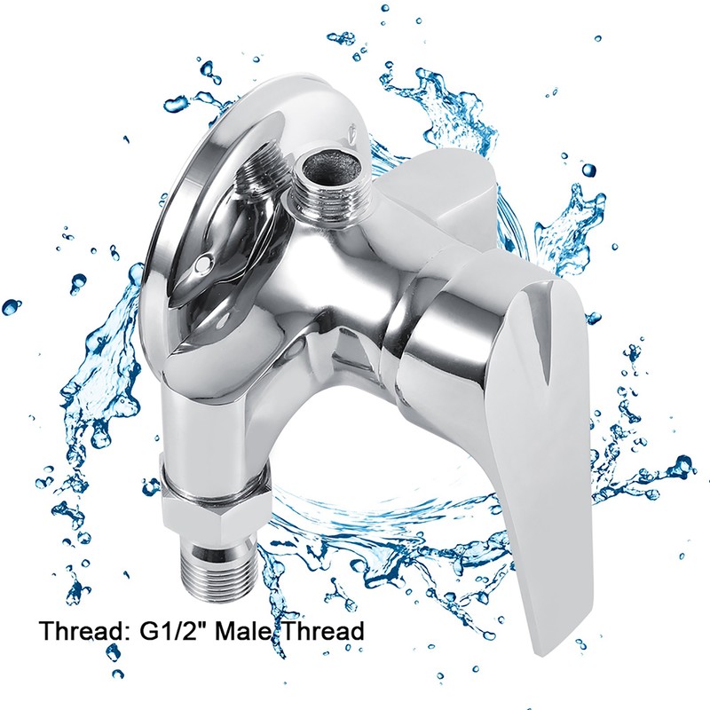 G1/2" Male Thread Hot and Cold Water Mixer Mixing Control