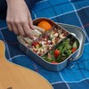 Moonmoon Stainless Steel Lunch Box (1.4 litres) | Metal Bento