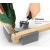 Housolution Right Angle Clamp, [2 PACK] Single Handle 90° Aluminum