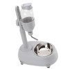 Pet Standing Water Dispenser Bowl 500ml Multifunctional Detachable Height Adjustable
