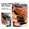 Rosalind Polvo Acrílico Negro Para Uñas De 1.76 Oz/1.76 Onza