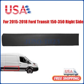 Unbranded FOR FORD TRANSIT 2015-2018 RIGHT PASSENGER SIDE SLIDING DOOR MOLDING TRIM COVER