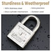 Unity Marine Padlock Keyed Alike 100% Stainless Steel Weatherproof for