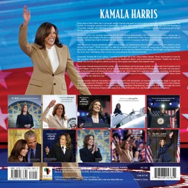 African American Expressions 2025 Wall Calendars - Monthly Calendars Celebrating Black Culture & History - 12x12 Hanging Calendar - 16 Months - Kamala Harris