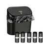 RAMMASUN Leak-Proof Mini Car Trash Can with Lid & 5