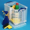 Really Useful Box 19 Liter Plastic Stackable Storage Container w/Snap