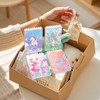YIHUANYIFA 4pcs Small Notebooks Pocket Top Bound Spiral Panda Notepads