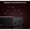 Excelvan BL46 1080P Projector Wifi 2000 lumen Wireless Home Theater