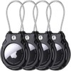 GOCII AirTag Holder with Wire Cable - Ultra-Durable 4 Pack