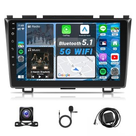 KuTaiTai Android Car Radio Stereo for Honda CRV 2007 2008 2009 2010 2011-9" IPS Touchscreen Head Unit Radio Player with Carplay Android Auto Mirrorlink in-Dash GPS Navigation Bluetooth WiFi FM