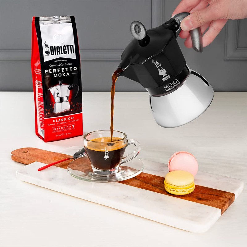Bialetti - Moka Induction, Moka Pot, Suitable for all Types
