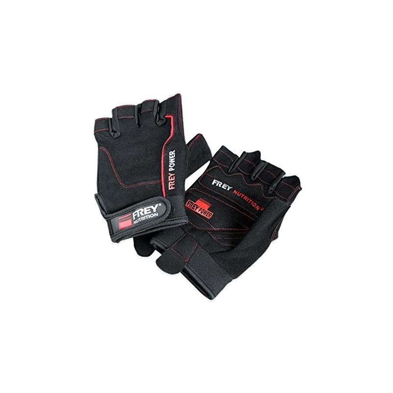 Frey Nutrition Premium Gloves, Unisex, Premium Gloves, black, S