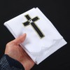 BLESSUME Church Altar Corporal Square Chalice Altar Cloth (C)