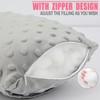 D. Cozy 2 Pcs Soft Knee Pillow for Side Sleepers,