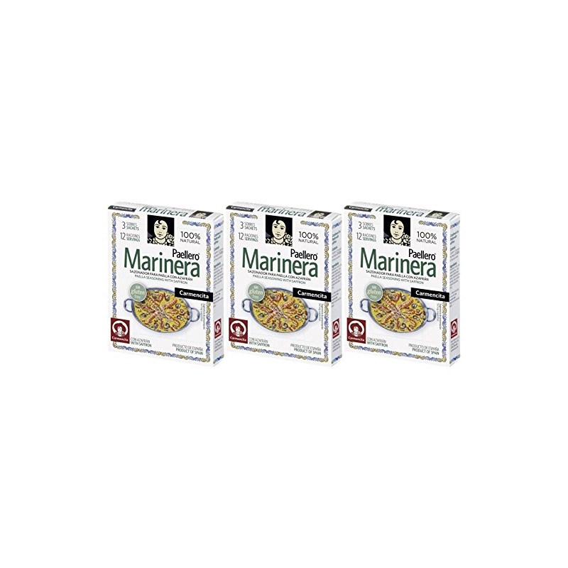 Carmencita Paellero Seafood Paella Spice Mix 12 gr. - [Pack